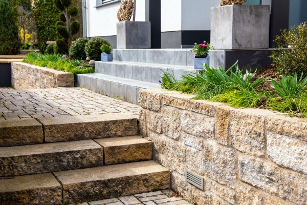 Stone Step Replacement in Wilmington