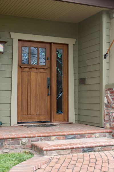 Front Porch Brick Repair in Wilmington
