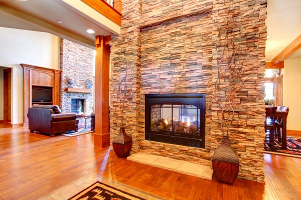 Stone Hearth Installation in Wilmington