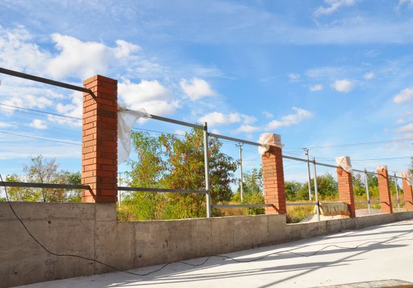 Brick Pillar Installation in Wilmington
