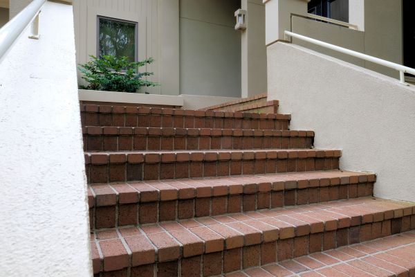 Entryway Brick Repair in Wilmington